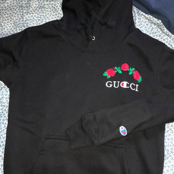 gucci champion t shirt